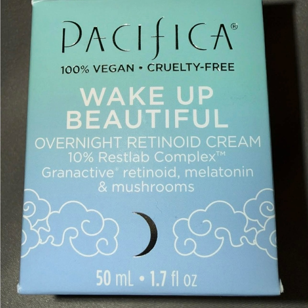 Pacifica Wake Up Beautiful Overnight Retinoid Cream brand new in box